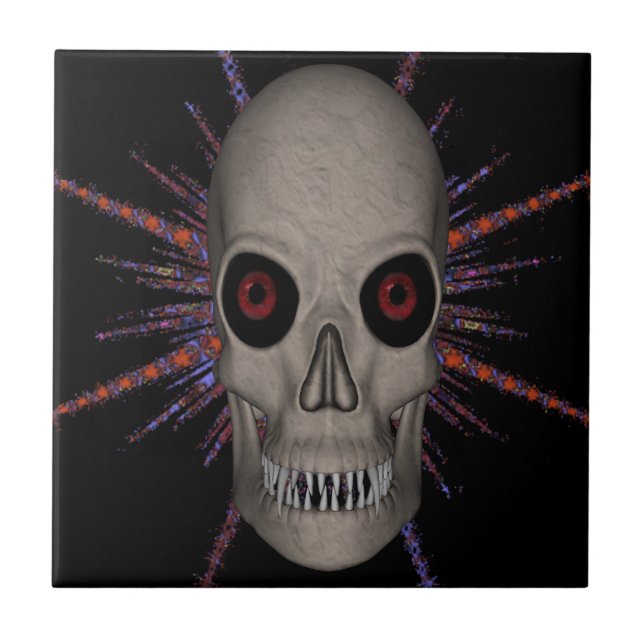 Azulejo Pirata espacial (Frente)