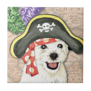 Azulejo Pirata Westie