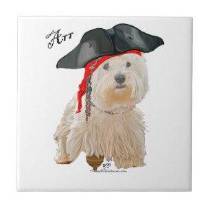 Azulejo Pirata Westie