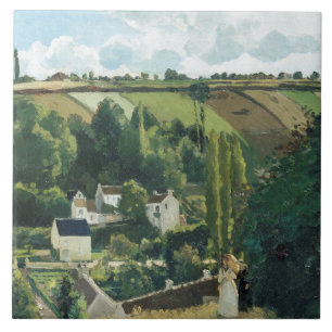 Azulejo Pissarro - Jalais Hill, Pontoise,