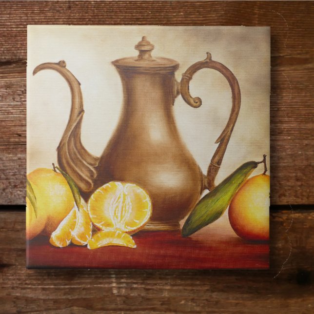 Azulejo Pitcher con Naranjas (Subido por el creador)