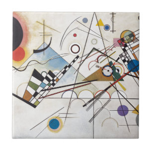 Azulejo PixDezines Kandinsky 1923 Composición VIII