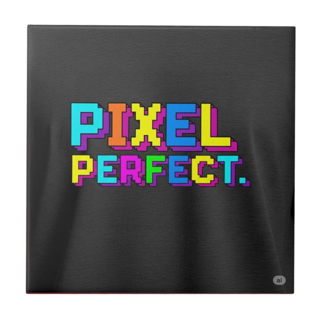 Azulejo Pixel Perfecto. (Frente)