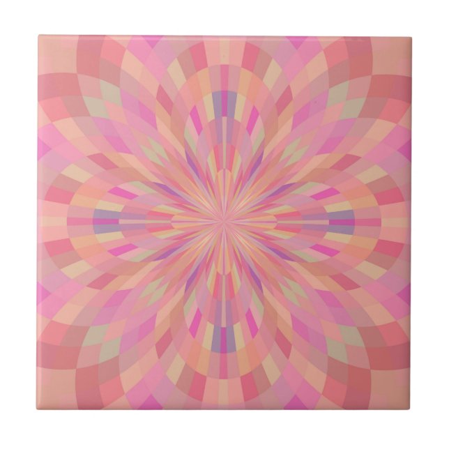 Azulejo Píxeles rosados 2 (Frente)