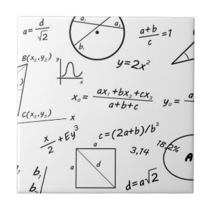 Azulejo Pizarra blanca de matemáticas inteligentes
