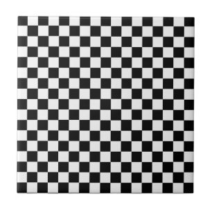 Azulejo Pizarra Clásica En Blanco Y Negro