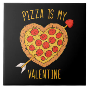 Azulejo Pizza Es Mi San Valentín