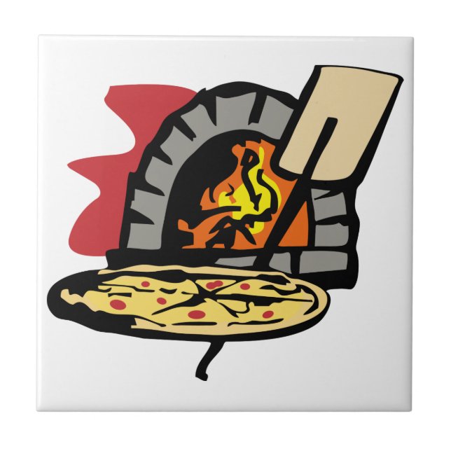 Azulejo Pizza Oven (Frente)