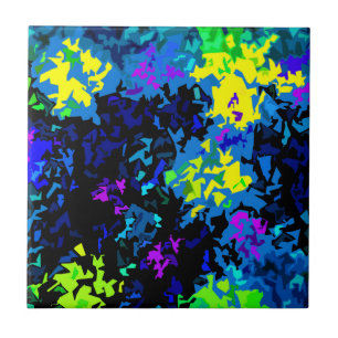 Azulejo Placa de pintura cristalizada - Colores Guay