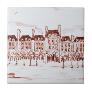 Azulejo Place des Vosges  Marais, París