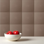 Azulejo Plain color dark taupe pastel brown<br><div class="desc">Plain color dark taupe pastel brown design.</div>