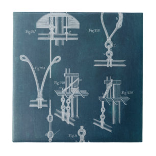 Azulejo Plan de detalle náutico IV