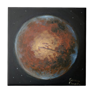 Azulejo Planet Mars