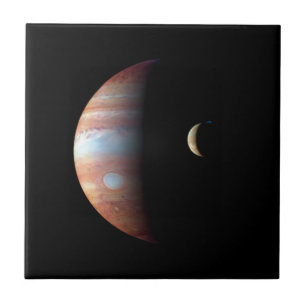 Azulejo PLANETA JÚPITER Y SU ~ VOLCÁNICO del IO de la LU