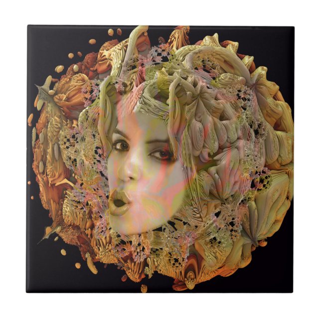 Azulejo Planeta Orgánico (Frente)