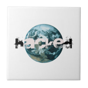 Azulejo Planeta Tierra hackeada