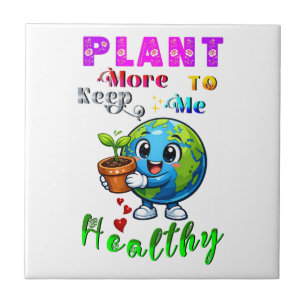 Azulejo Planta Más Para Mantener Me Sano