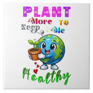 Azulejo Planta Más Para Mantener Me Sano
