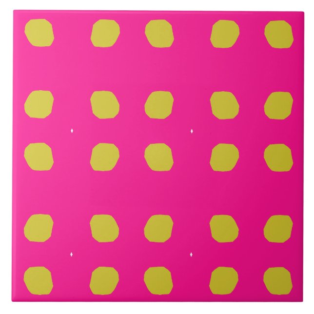 Azulejo Plantación de verano Tile cerámico (Frente)