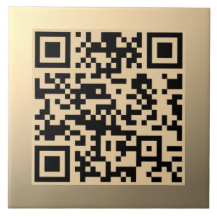 Azulejo Plantilla de código QR editable al instante   Fals