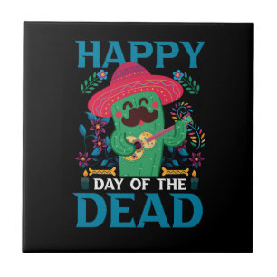 Azulejo Plantilla de diseño de camisetas Vector dia de los