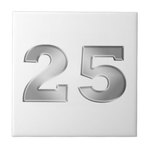Azulejo Plata 25° Aniversario