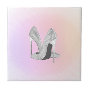 Azulejo Plata Heels Pastels