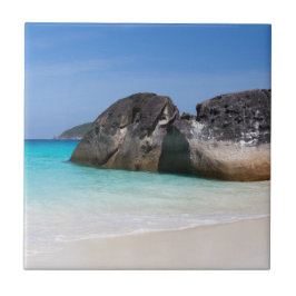 Azulejo Playa de Similan Mar de Andaman Tailandia Poster P