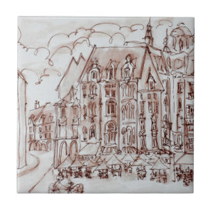 Azulejo Plaza del General de Gaulle   Ciudad Antigua, Lill
