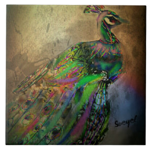 Azulejo Plumaje de lujo