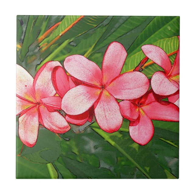Azulejo plumeria (Frente)