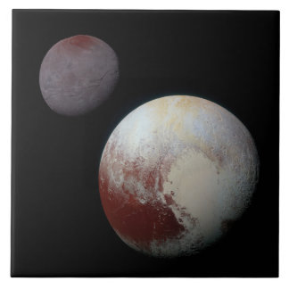 Azulejo Pluto y Barón 9 o Sistema Solar de Planeta Enano