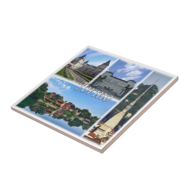 Azulejo PMT004 TURIN, Mosaic, Piamonte, Italia, (Lado)