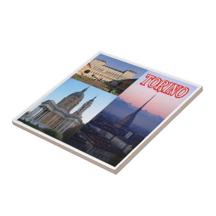 Azulejo PMT011 TURIN, Mosaic, Piamonte, Italia,