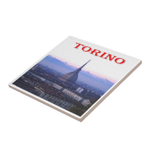 Azulejo PMT013 TURIN, El Mole Antonelliana,