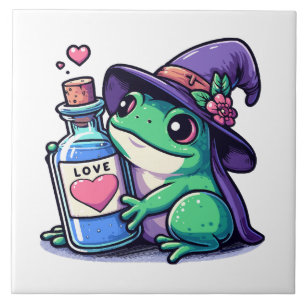 Azulejo Poción de amor kawaii mágica