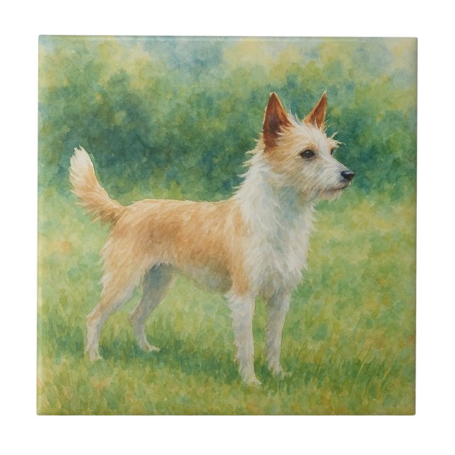 Azulejo Podengo portugués (Frente)