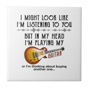 Azulejo Podría Parecer Que Te Escucho Tocar Guitarra