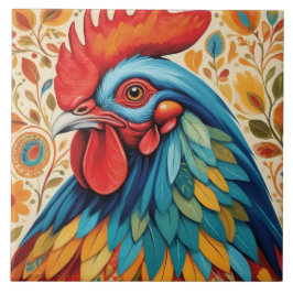 Azulejo Pollo de gallo rubio