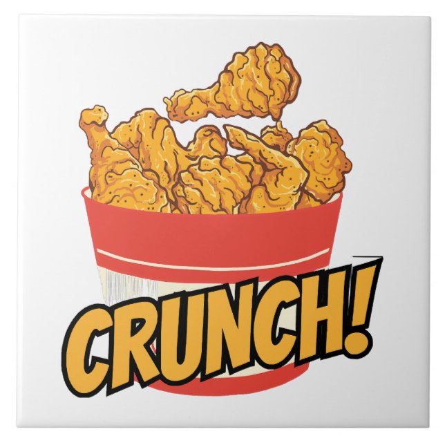 Azulejo Pollo frito (Frente)