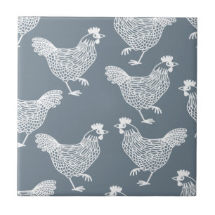 Azulejo Pollo Gallina Avicultura