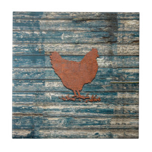 Azulejo Pollo rústico (oxidado)