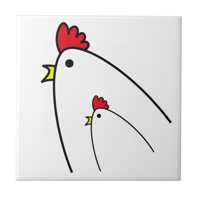 Azulejo Pollos (Frente)