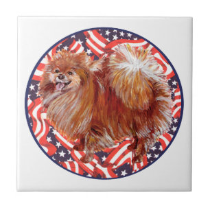 Azulejo Pomerania Rojo Blanco & Azul