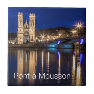 Azulejo Poner una Mousson Panorama con un recuerdo de Mose