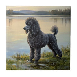 Azulejo Poodle