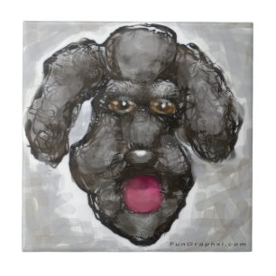 Azulejo Poodle