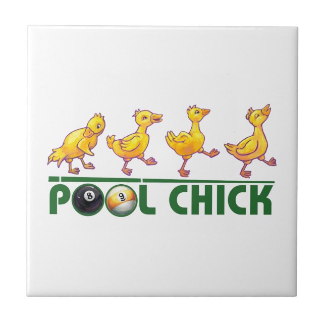 Azulejo Pool Chick (Frente)