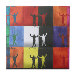 Azulejo Pop art no.1 by Yeshaya Dank -