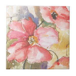 Azulejo Poppies blandos I